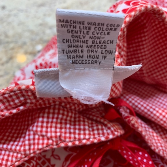 Avenue Tank Top 4X (30/32) Red Paisley Floral Coquette Feminine Preppy Cropped - Picture 11 of 11